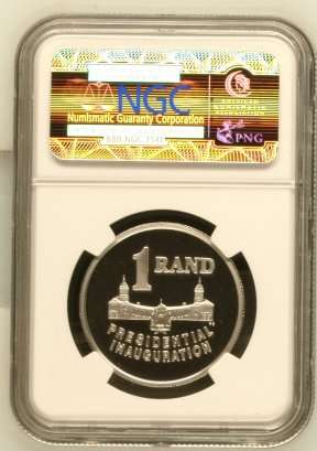 1994 Presidential Inauguration Silver R1 Graded NGC PF69 Ultra Cameo - Rare!!!